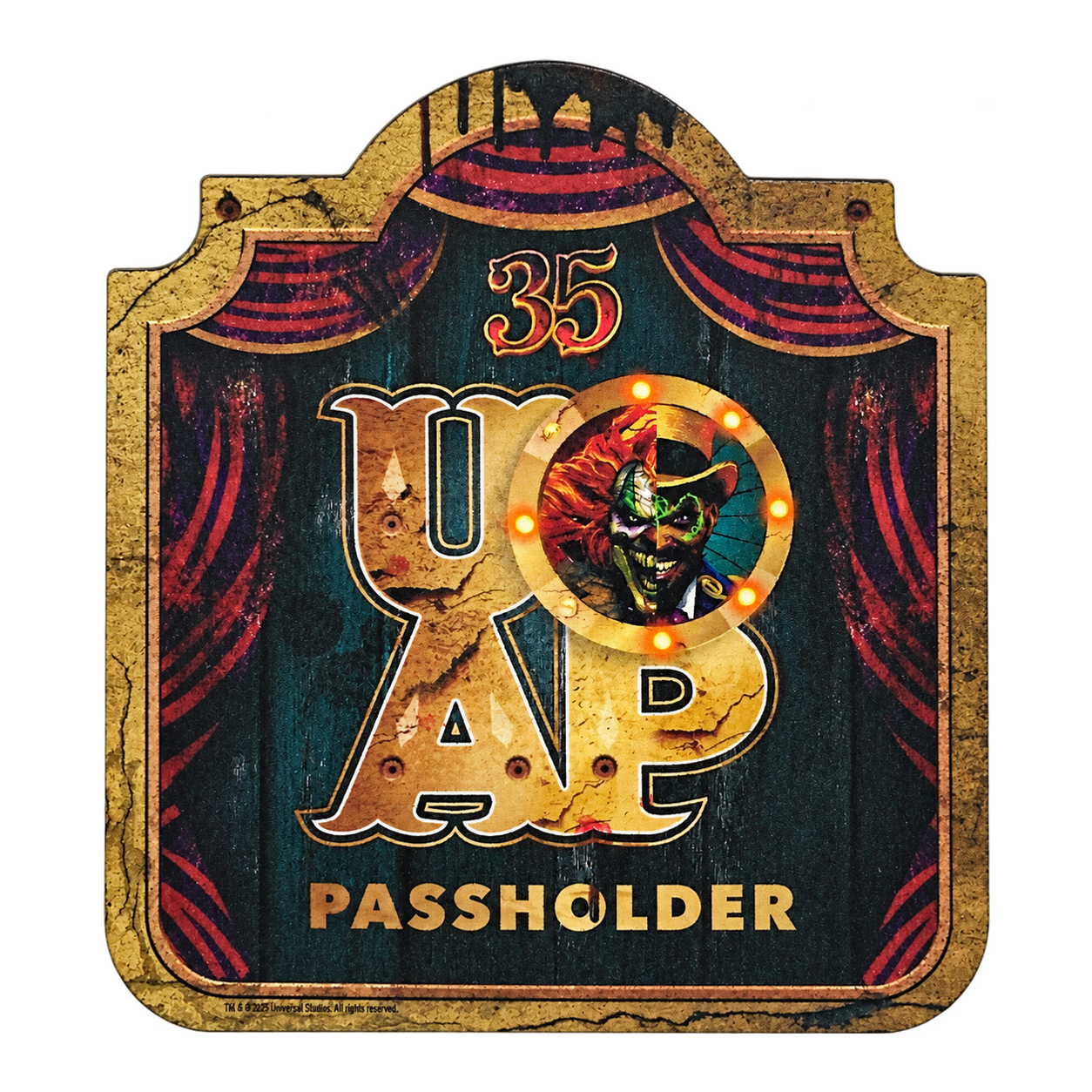 HHN 35 Jack and Oddfellow Passholder Magnet