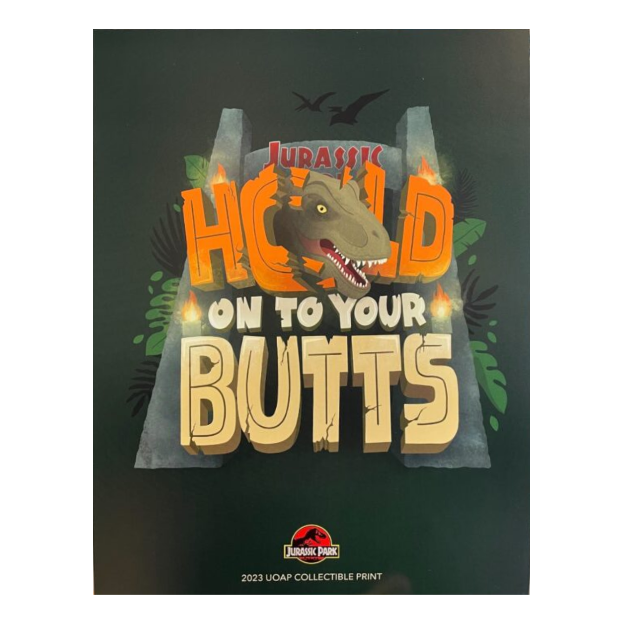 Jurassic Park Collectible Art Print