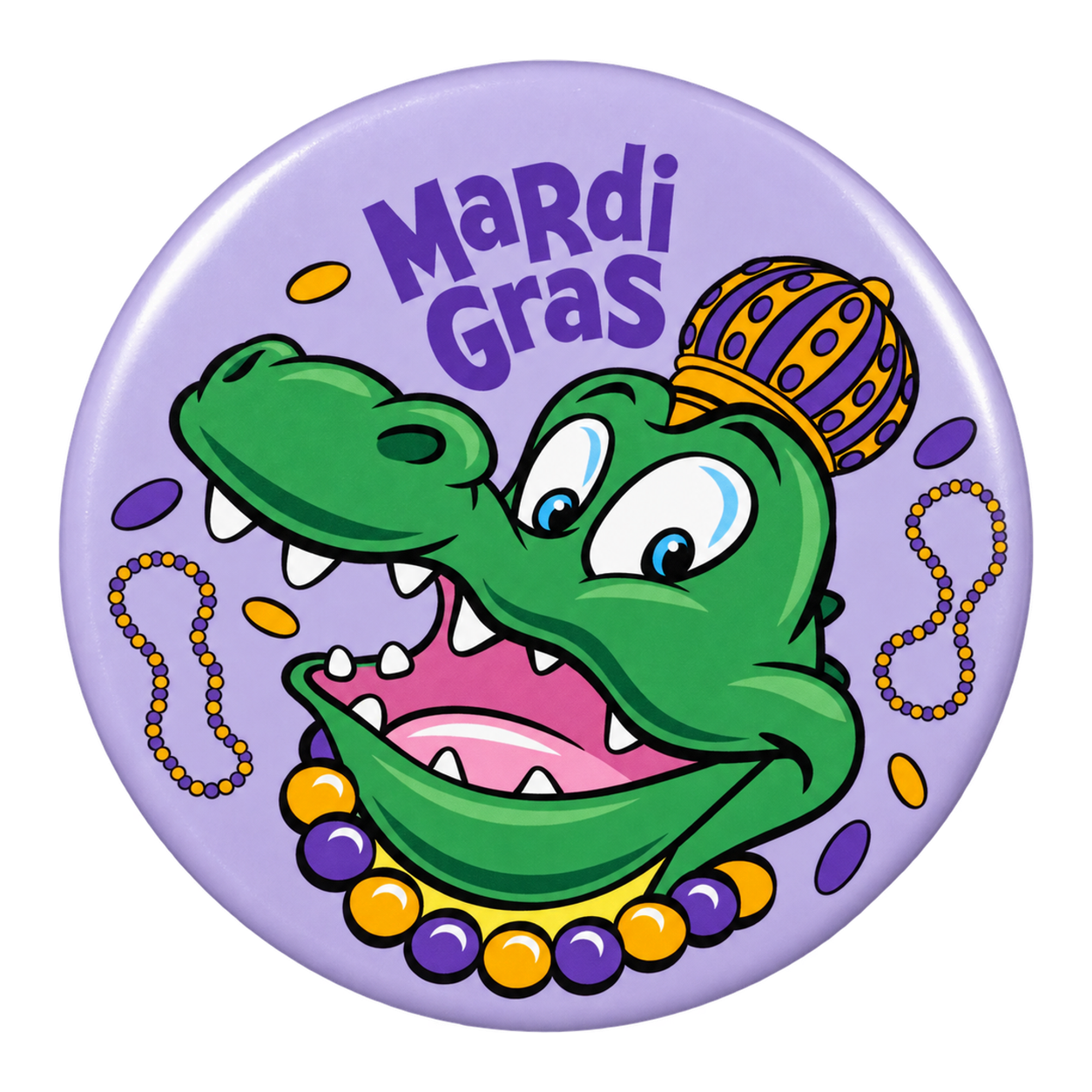 King Gator Button