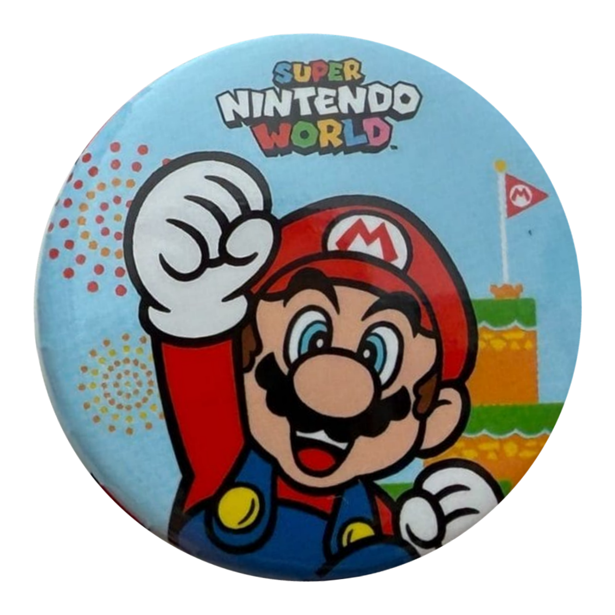 Super Nintendo World Button