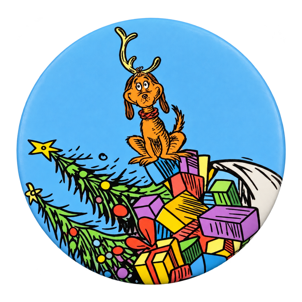 Max Holiday Button