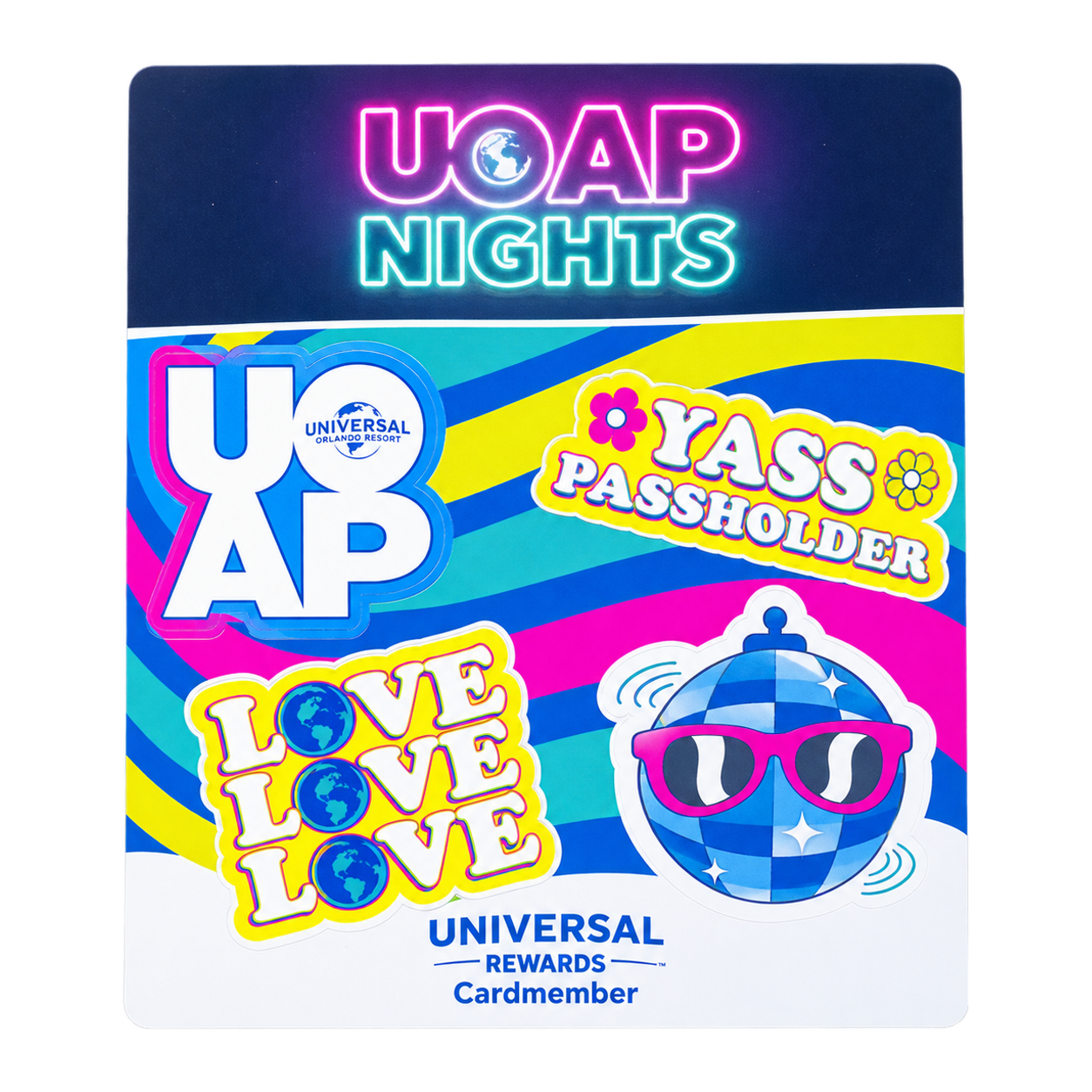 Passholder Nights Sticker Sheet