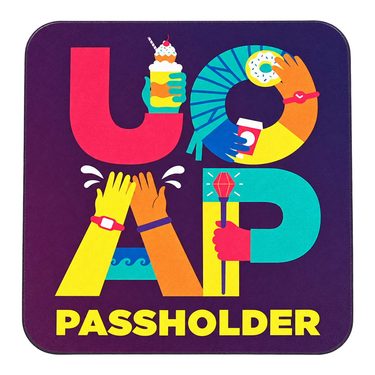 Snacks Passholder Magnet