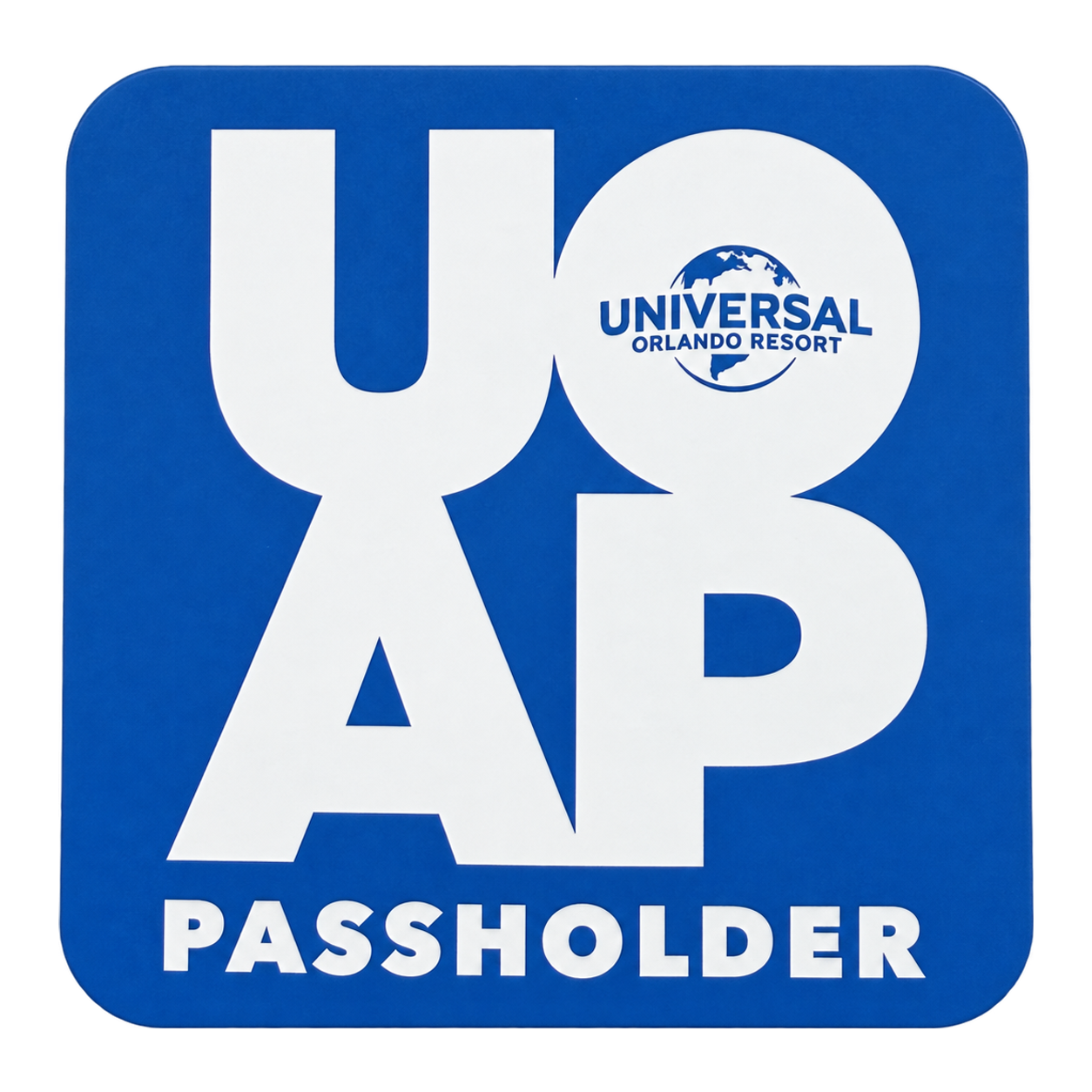 Standard Blue UOAP Passholder Magnet